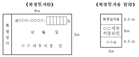확정일자 날인방법